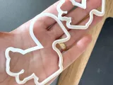 Squirrel cookie cutter, cookie cutter, squirrel, animal, STL-3