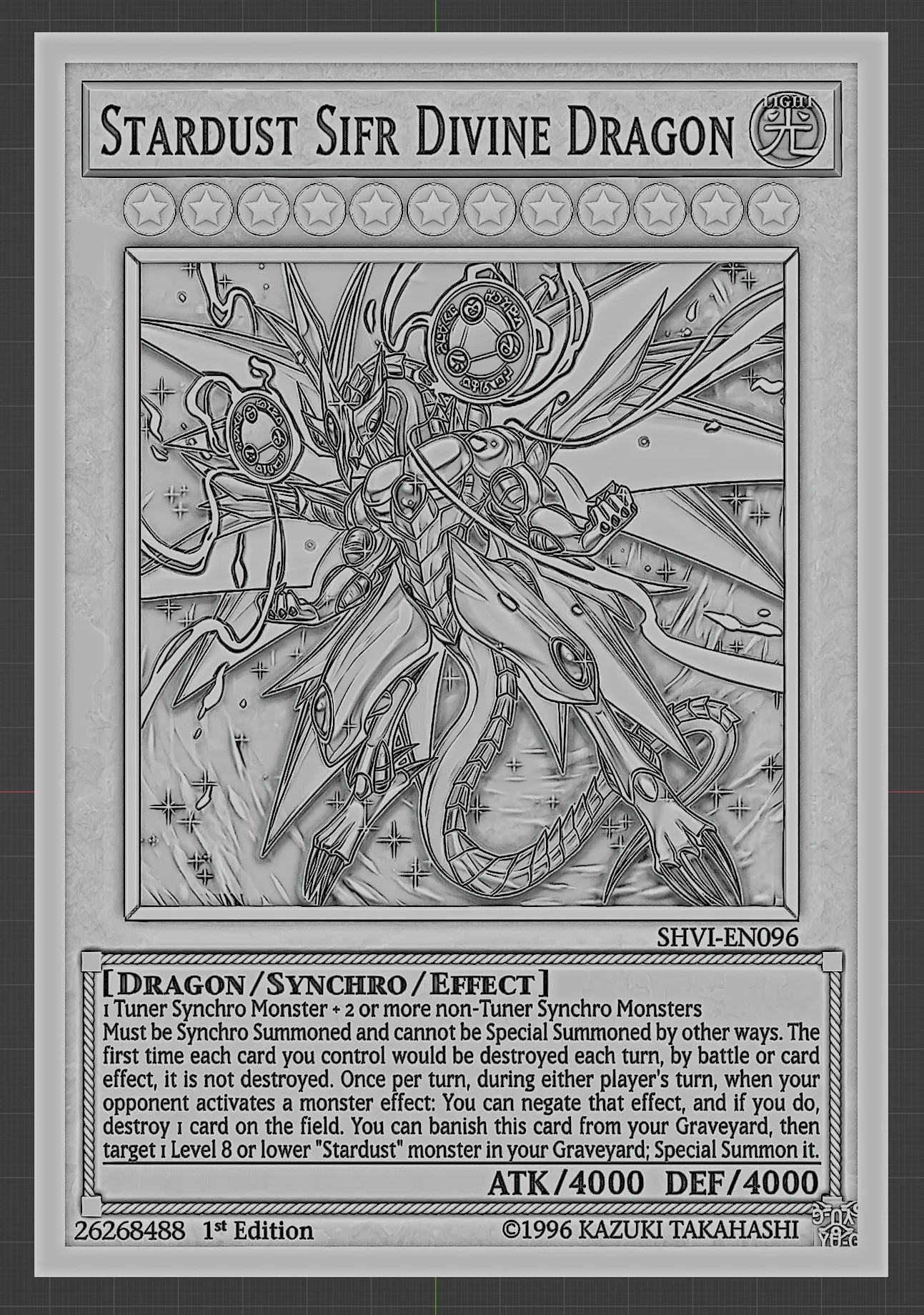 Stardust Sifr Divine Dragon - yu-gi-oh!