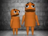 Repo Orange STL file Repo Rocky 3D Model Character Fanart-0
