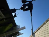 support anémomètre pour traker solaire (panneau solaire)-1