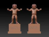 NCAA - Tony the Landshark - Ole Miss Rebels - 3d Print-1