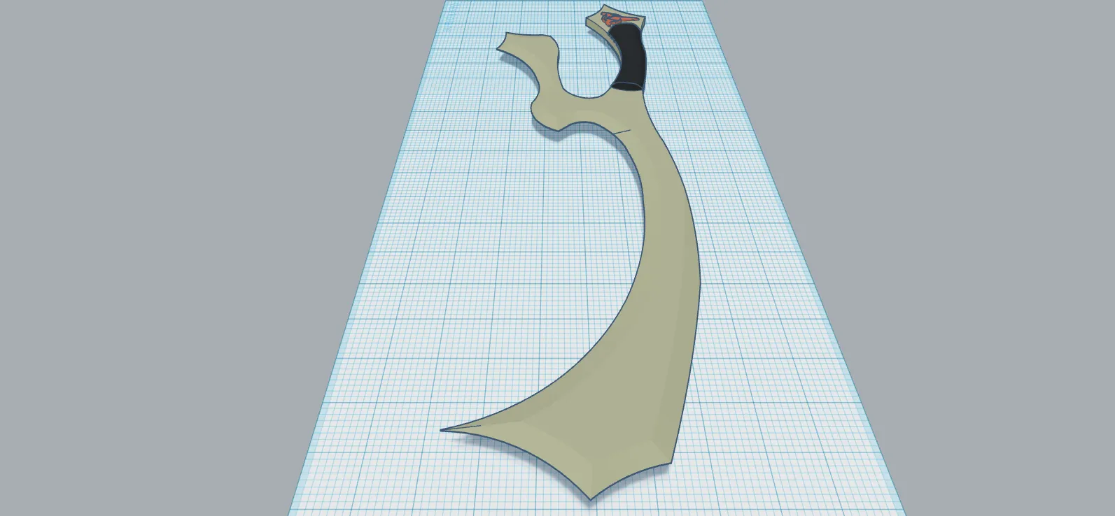Hoja de batalla klingon Mek'leth 2