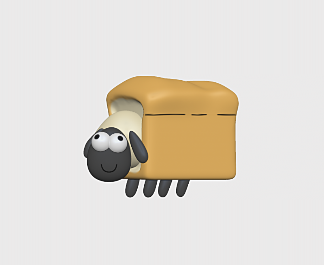 Bread Sheep | 3D models download | Creality Cloud