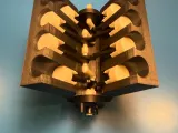 FlatPlane V8 Engine Model-2