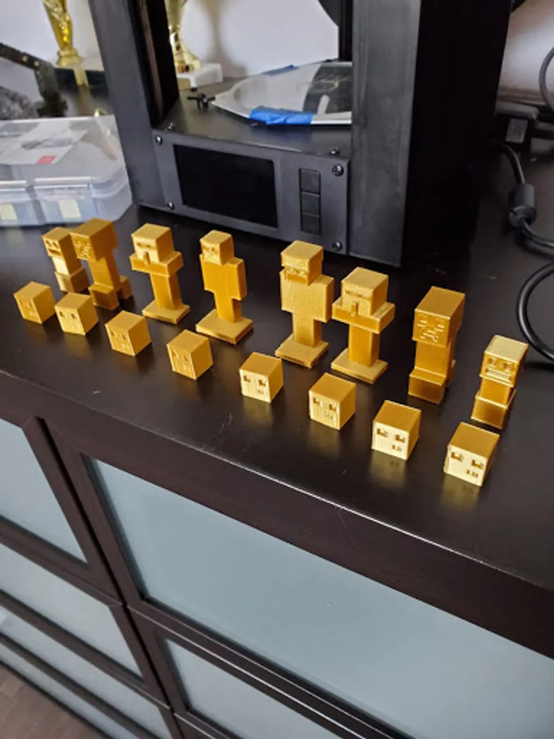 MINECRAFT CHESS SET