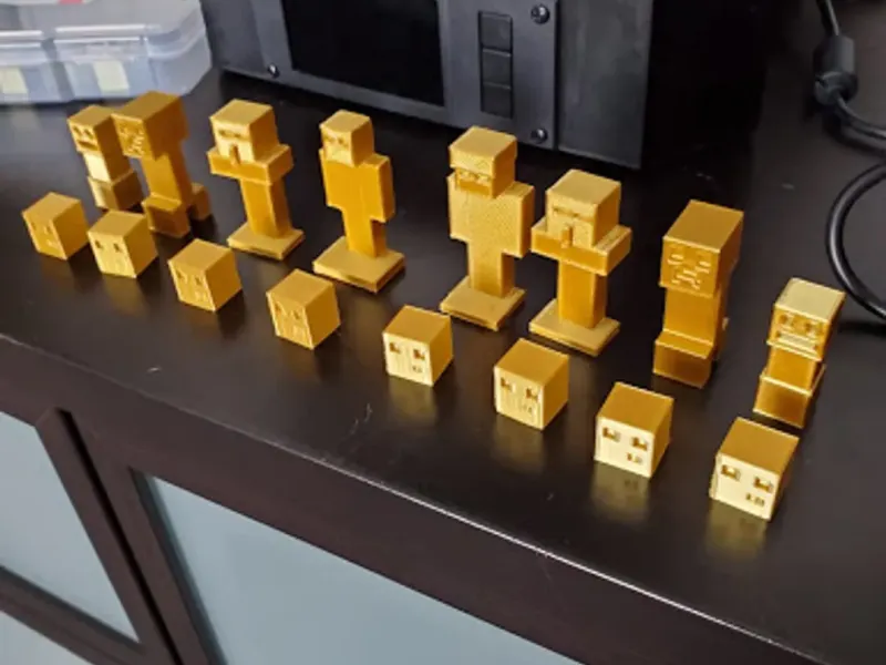 MINECRAFT CHESS SET