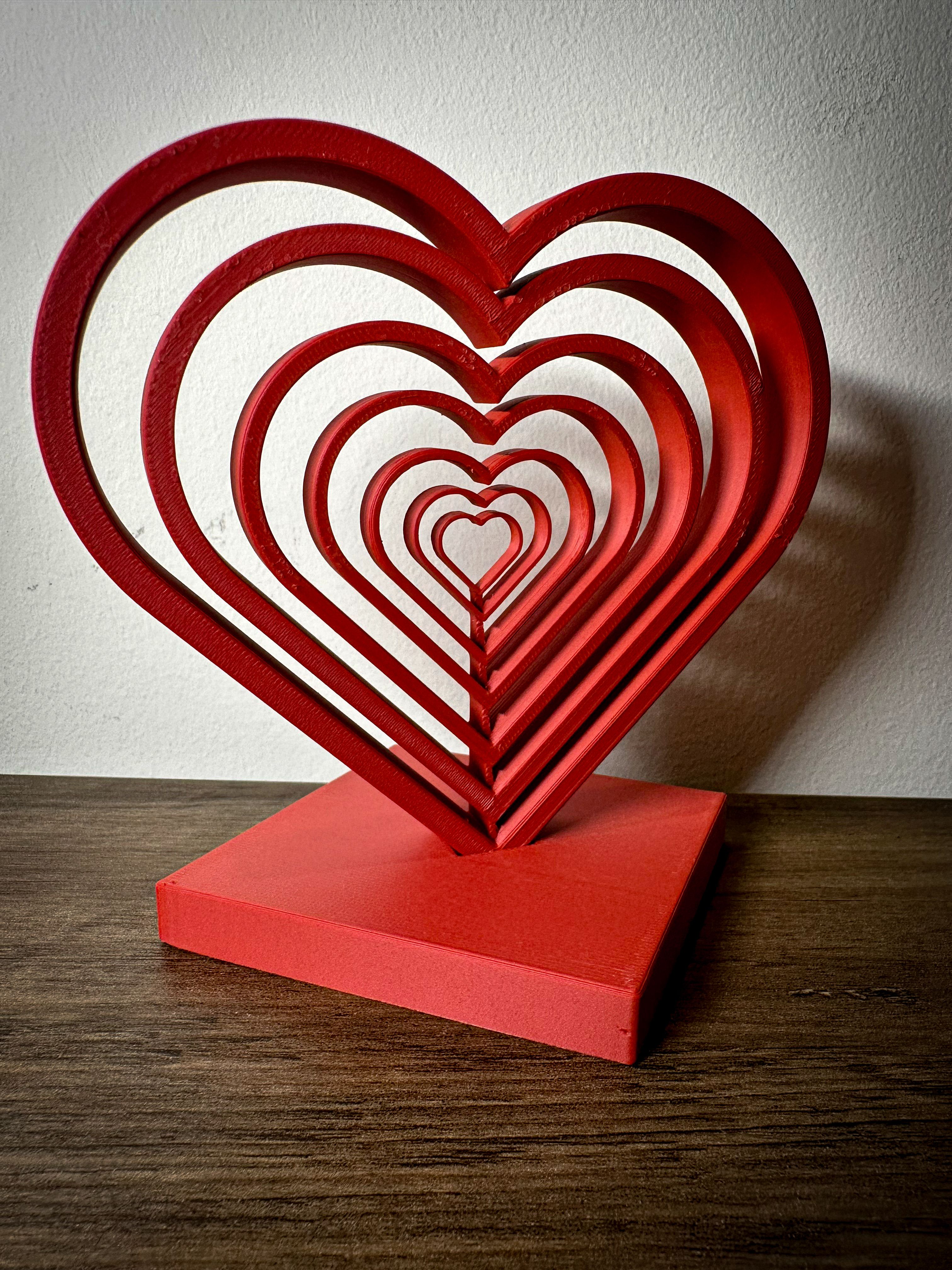 Concentric Heart | 3D models download | Creality Cloud