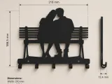 Couple’s Quiet Moment Key Rack-1