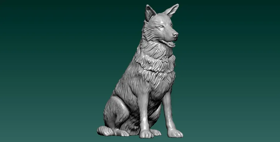 Shadow - German model - 3D print
