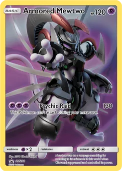 Armored Mewtwo card