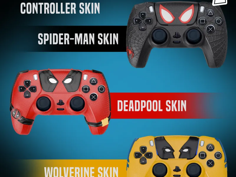 Deadpool, Wolverine, Spider-man Triple pack ps 5 cover contr