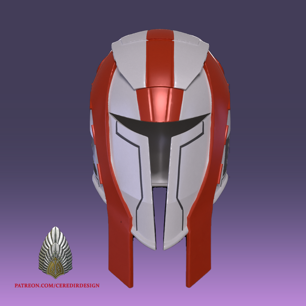 Mandalorian Enforcer Helmet KOTOR 3d Digital file 3D models download Creality Cloud