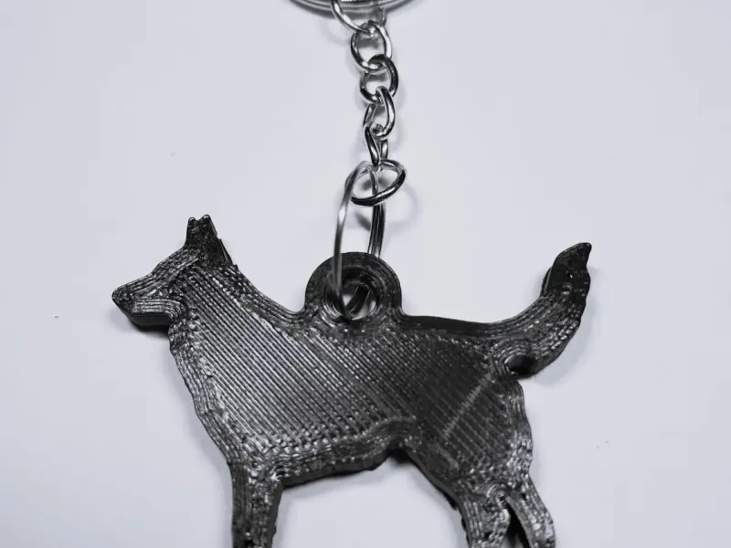 German Shepherd  keychain