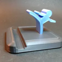 Boy Kicking Phone Stand-2