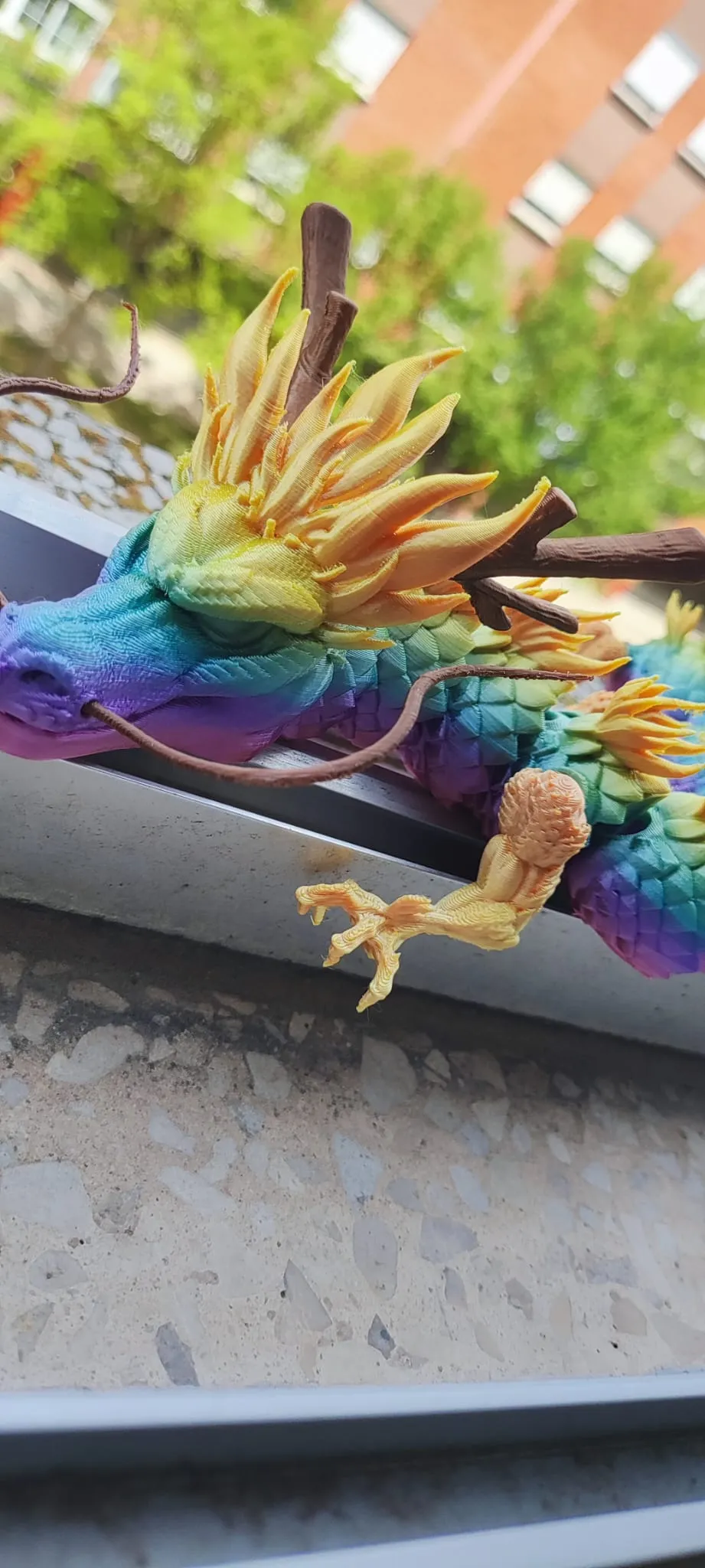 Dragon Articulado estilo Dragon Ball