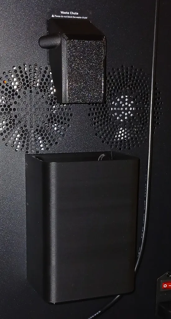 Creality K2 Plus poop guide and bin (magnetized)