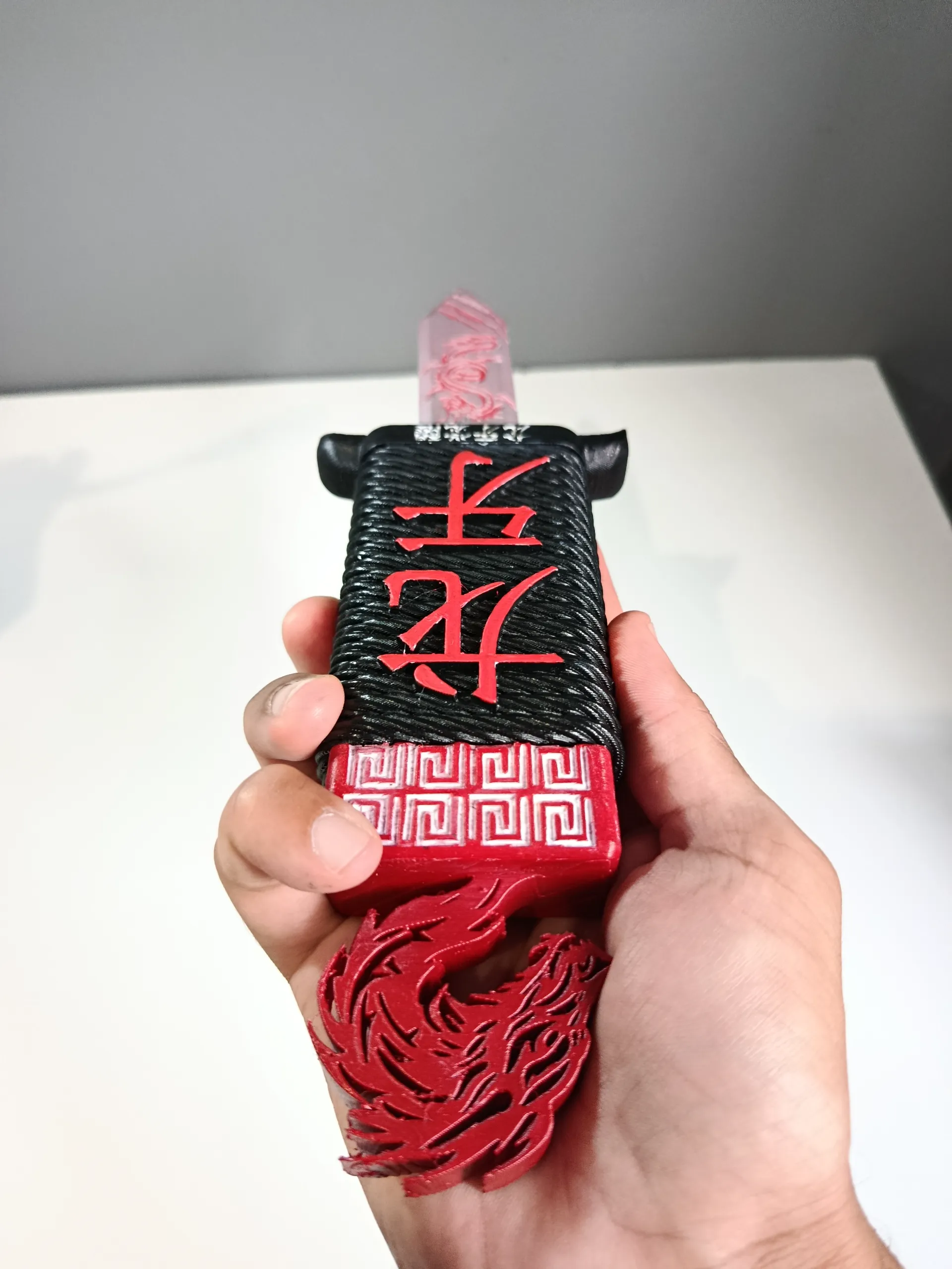 Retractable prank Dagger - Dragon Fang (龙牙)-5