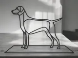 Dog Line Art - Desktop Line Art-1