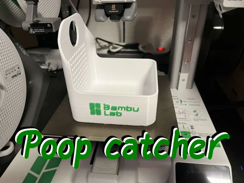 Bambulab A1 /A1 mini récupérateur de crottes