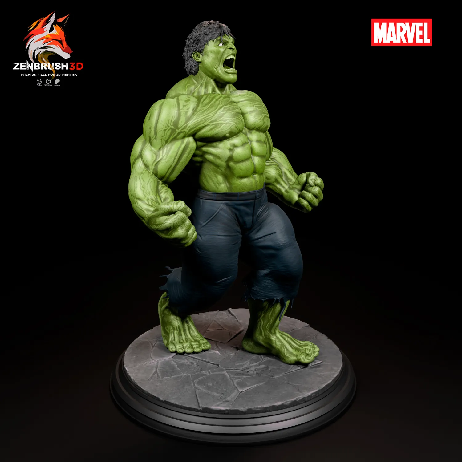 EL INCREÍBLE HULK 2008 - IMPRESIÓN 3D