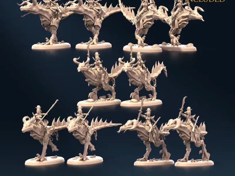 Sinblade Marauder Nude and Normal Set x5