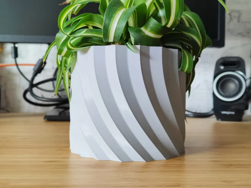 Spinning Spiral Pot and Planter - Easy Vase mode