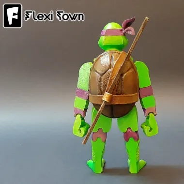 Flexi Print-in-Place Teenage Mutant Ninja Turtles, Donatello-0