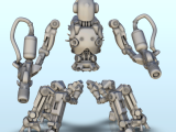 Ylos combat robot (29) - sci-fi science fiction future 40k b-2