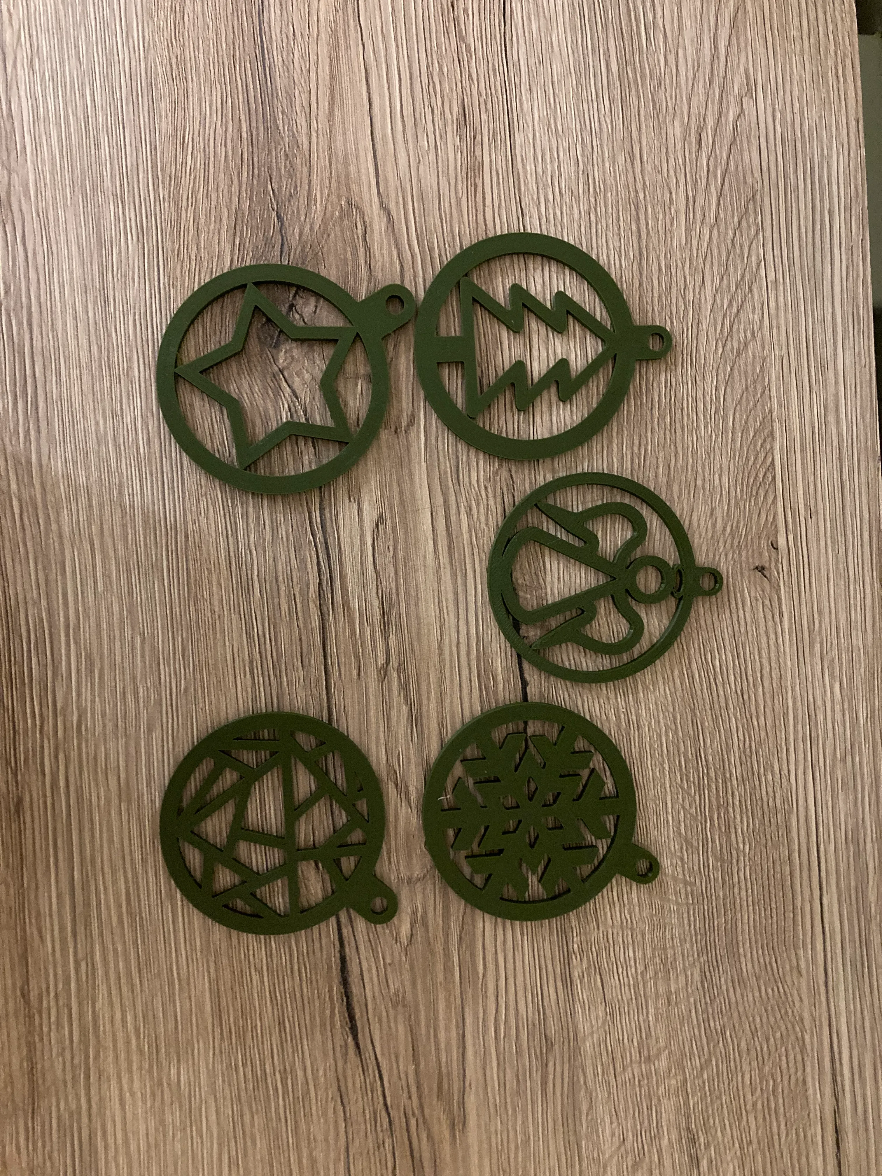 Christmass tree decorations