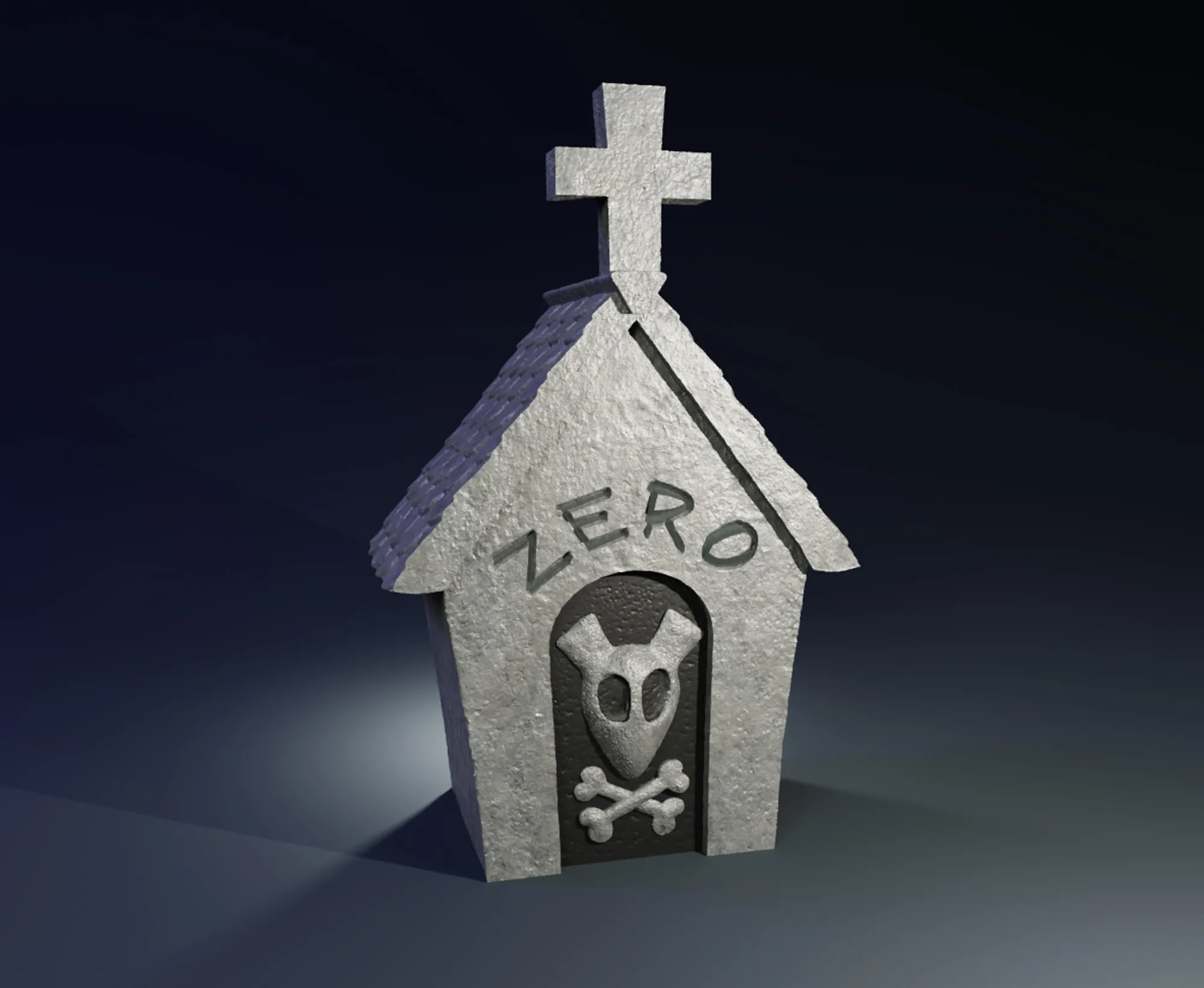 Nightmare before Christmas Zero's Tombstone
