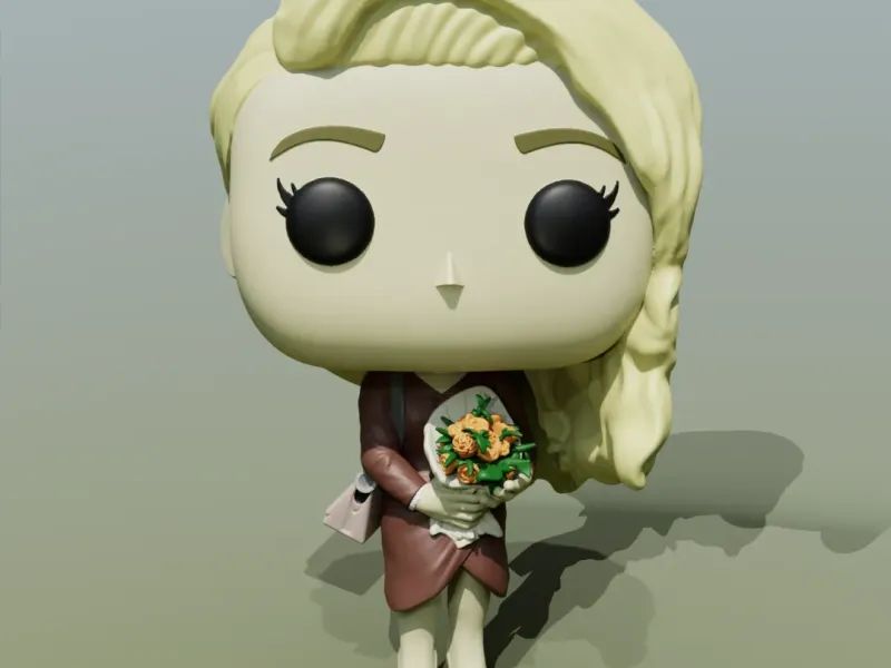 Funko Mujer con ramo