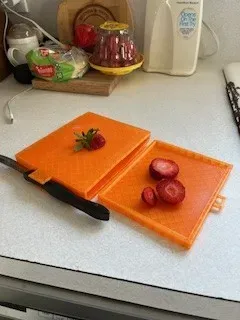 Tagliere con cassetto