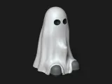 Funny Naughty Ghost Halloween - Creative Decor Keychain-1