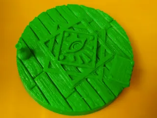 Lost Mage Tower 40mm base (Pre-supported Freebie)