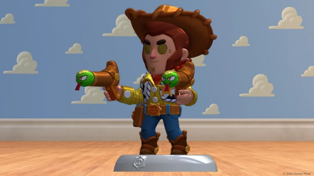 Figura Colt Woody Brawl Stars