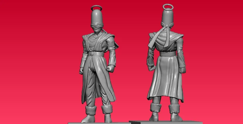 pikkon Dragon ball Z model - 3D print