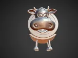 toilet paper holder moo cow-3