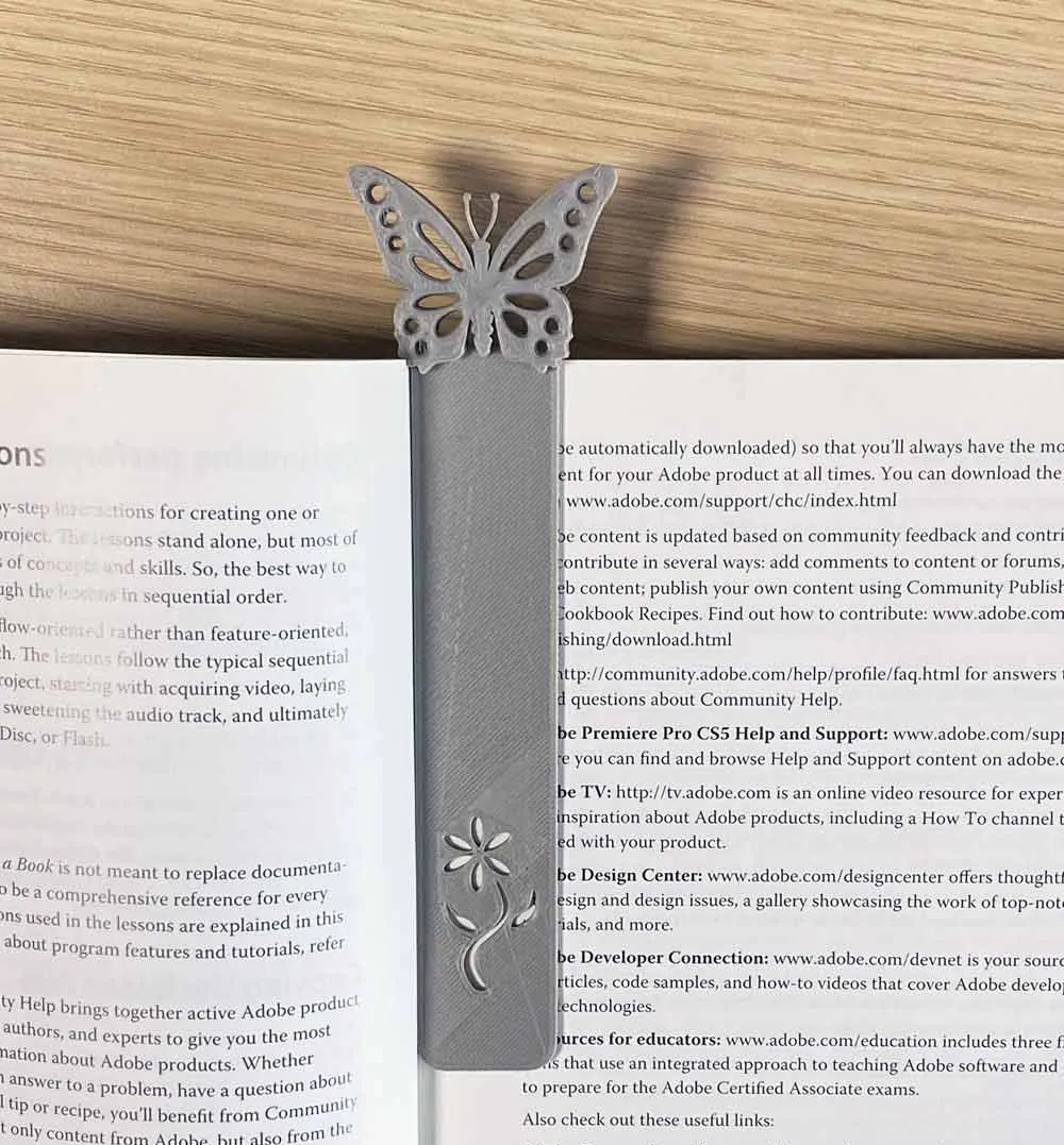 Kelebek Kitap Ayracı Seti