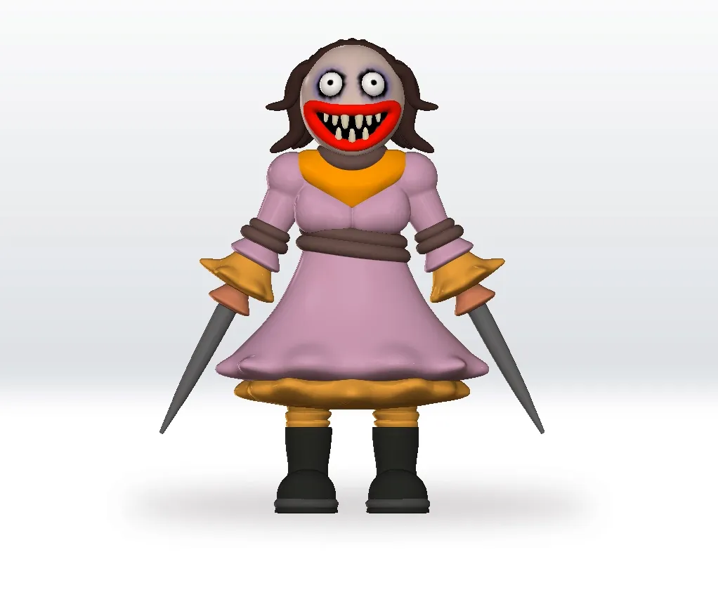 Repo game STL Models, Clown, Repo Duck, Repo Emoji Monster