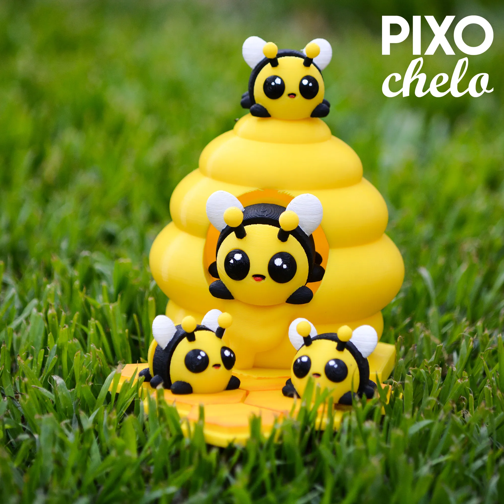 Other STL Download - Mini Bee Flexi Super Sweetby Pixochelo
