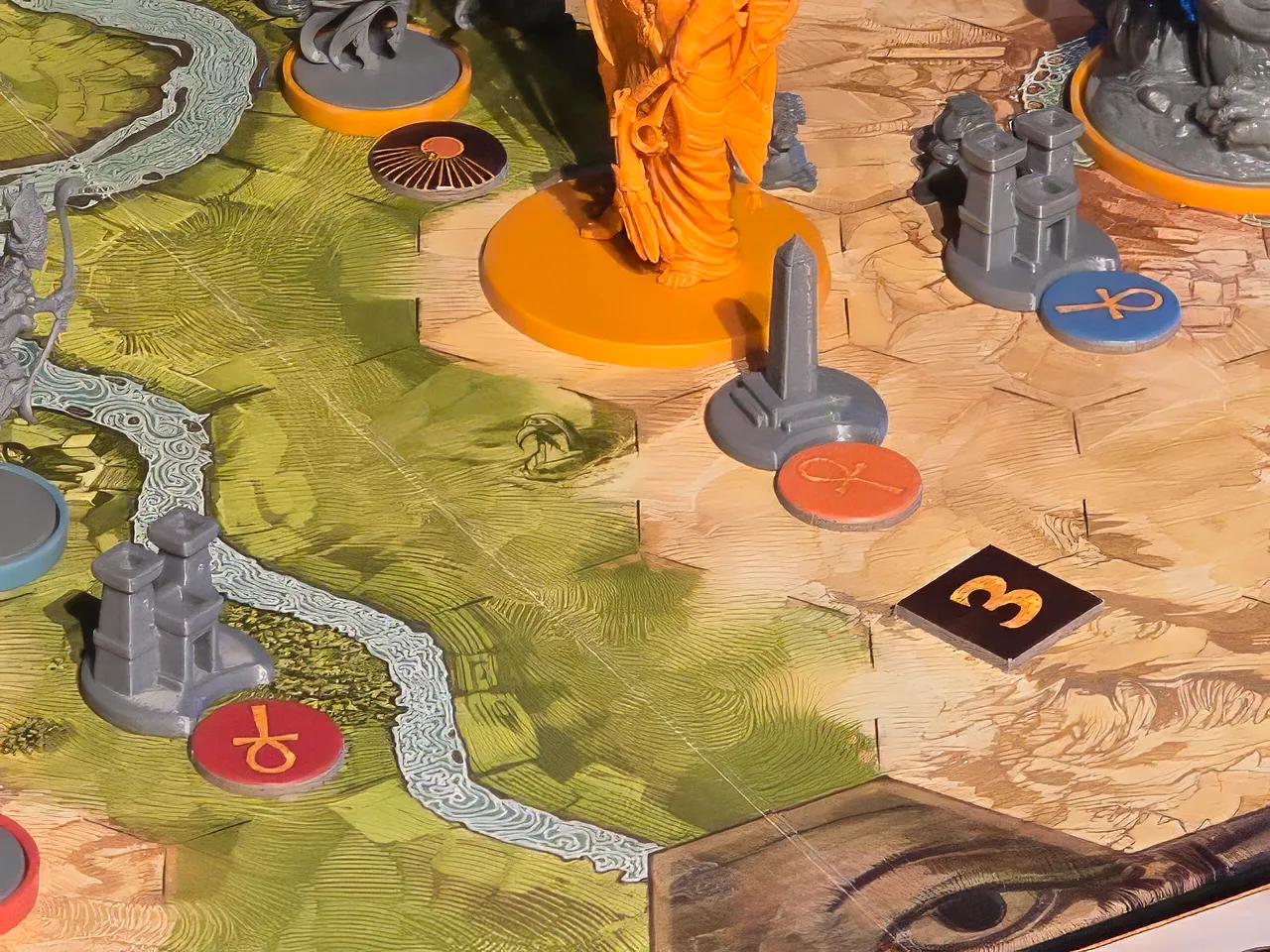 3D Monuments For Ankh Board Game