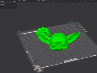 Baby Yoda Miniature Statue Star Wars Sculpture Toy