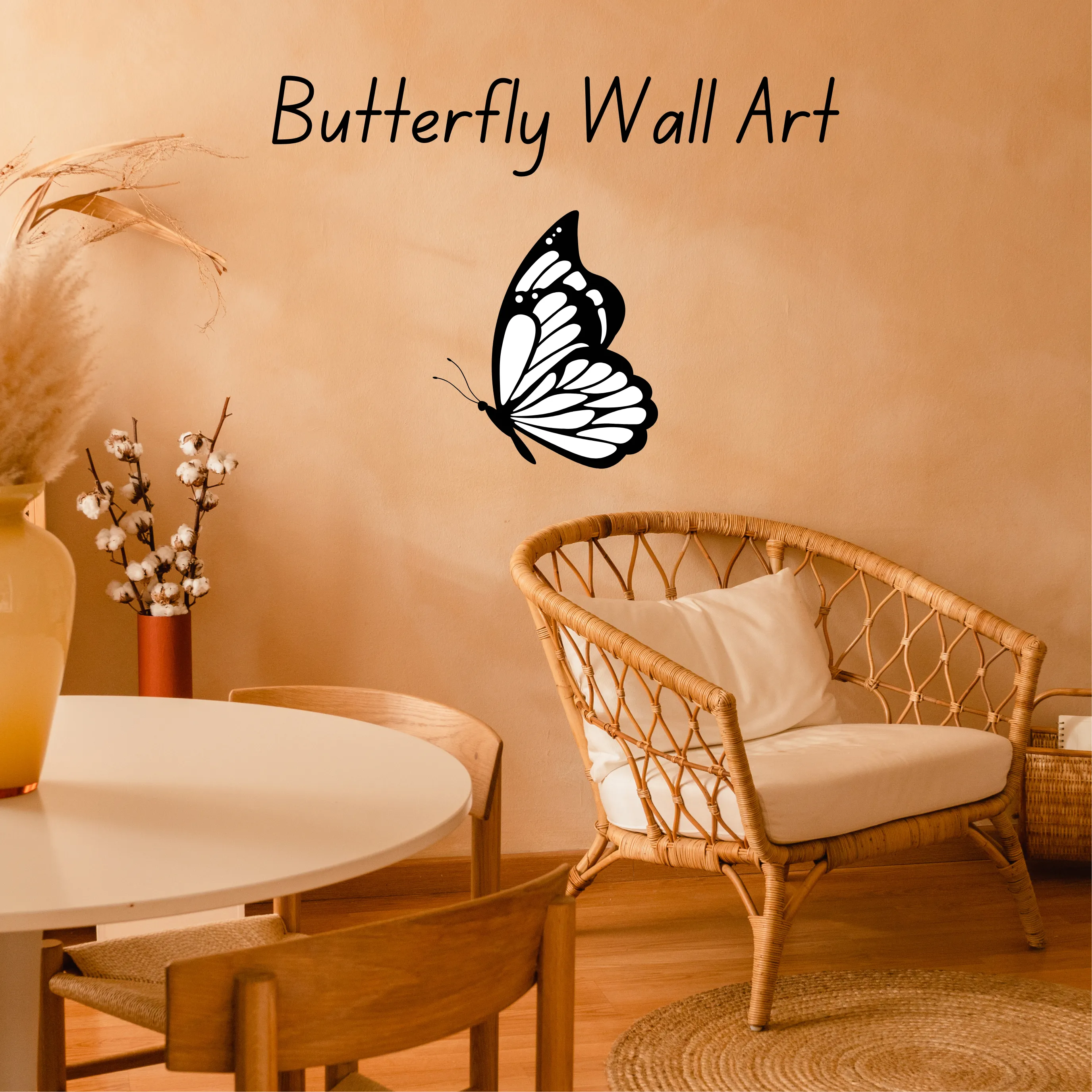 Digital Art STL Download - Butterfly wall Art 2by 3d creator