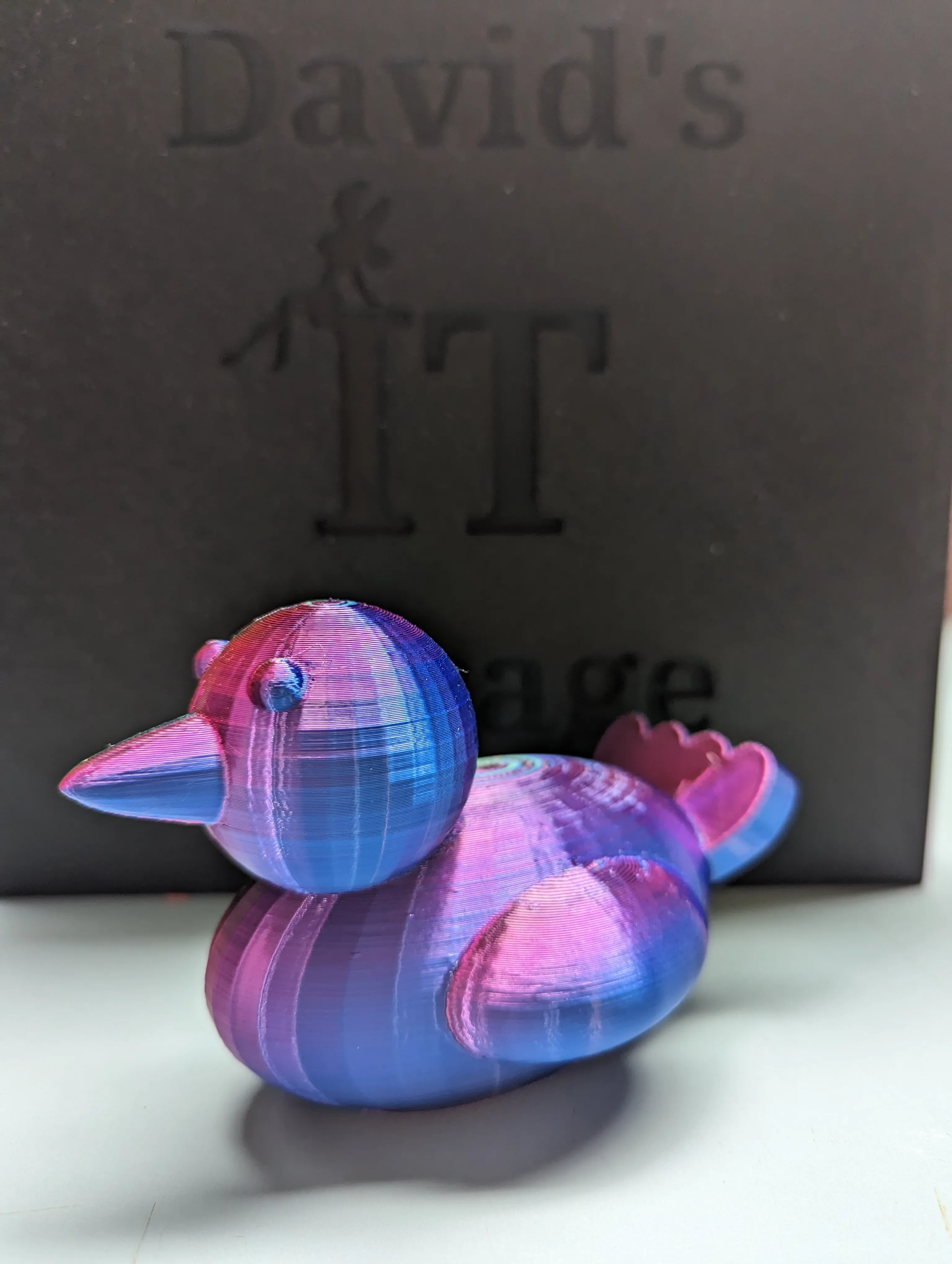 Duck - Simple Geometric Sculpture or Toy