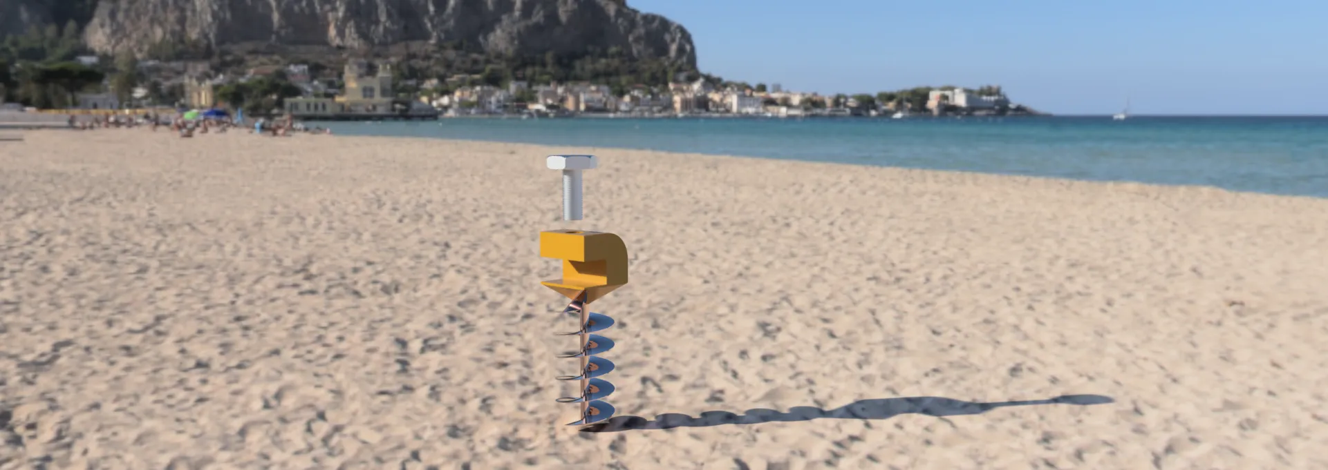 Pinza para toalla de playa Augar
