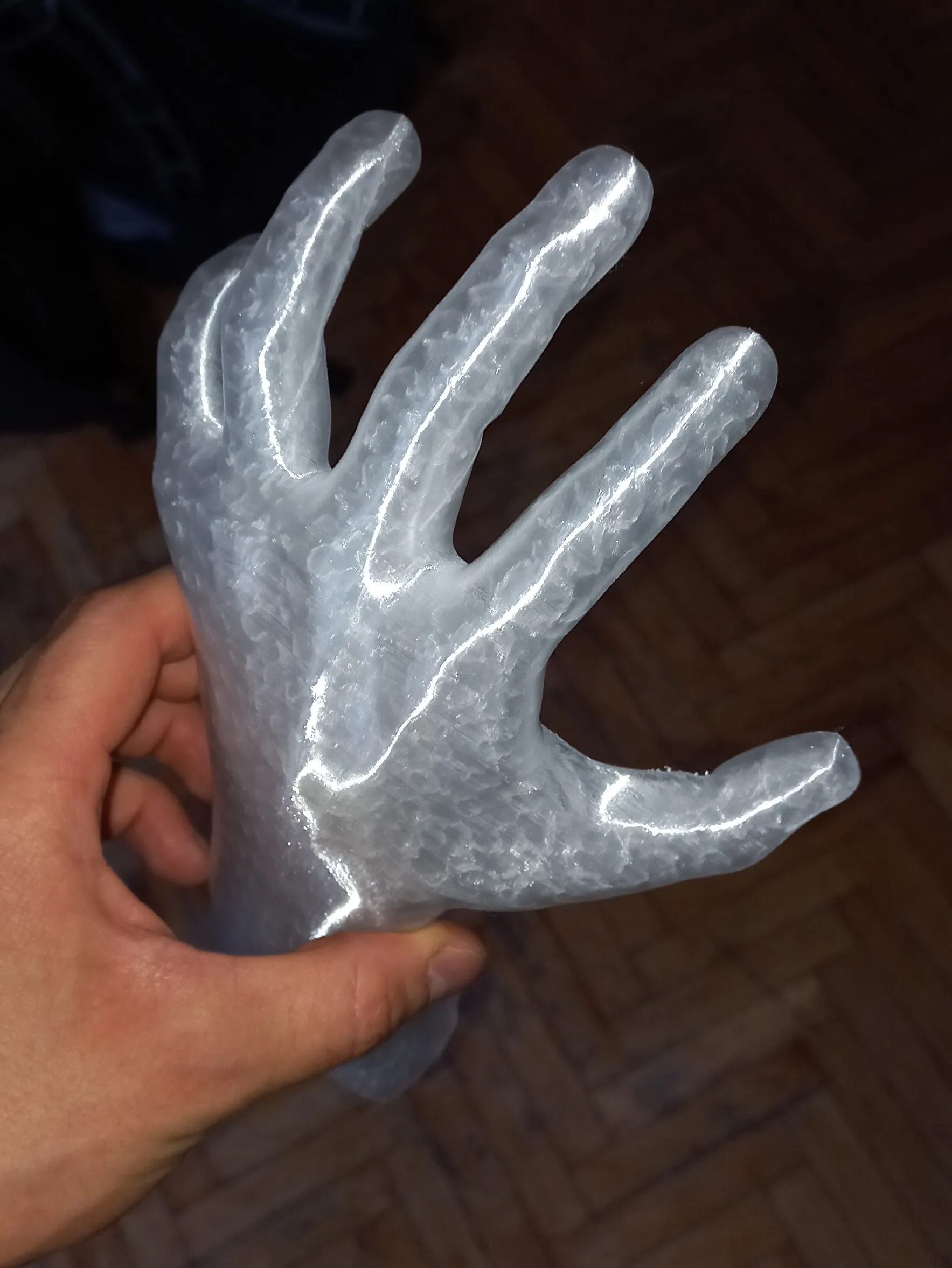 Wall mount ball holder Hand