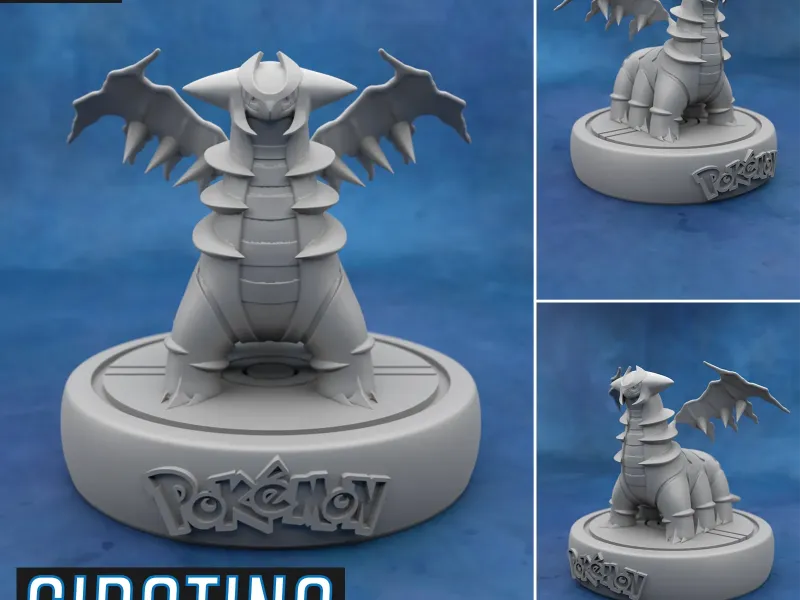 Giratina - (Pokémon) - STL - 3D-Druck
