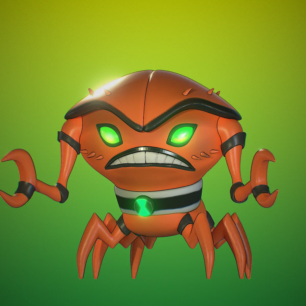 Brainstorm Ben 10 Omniverse fanart