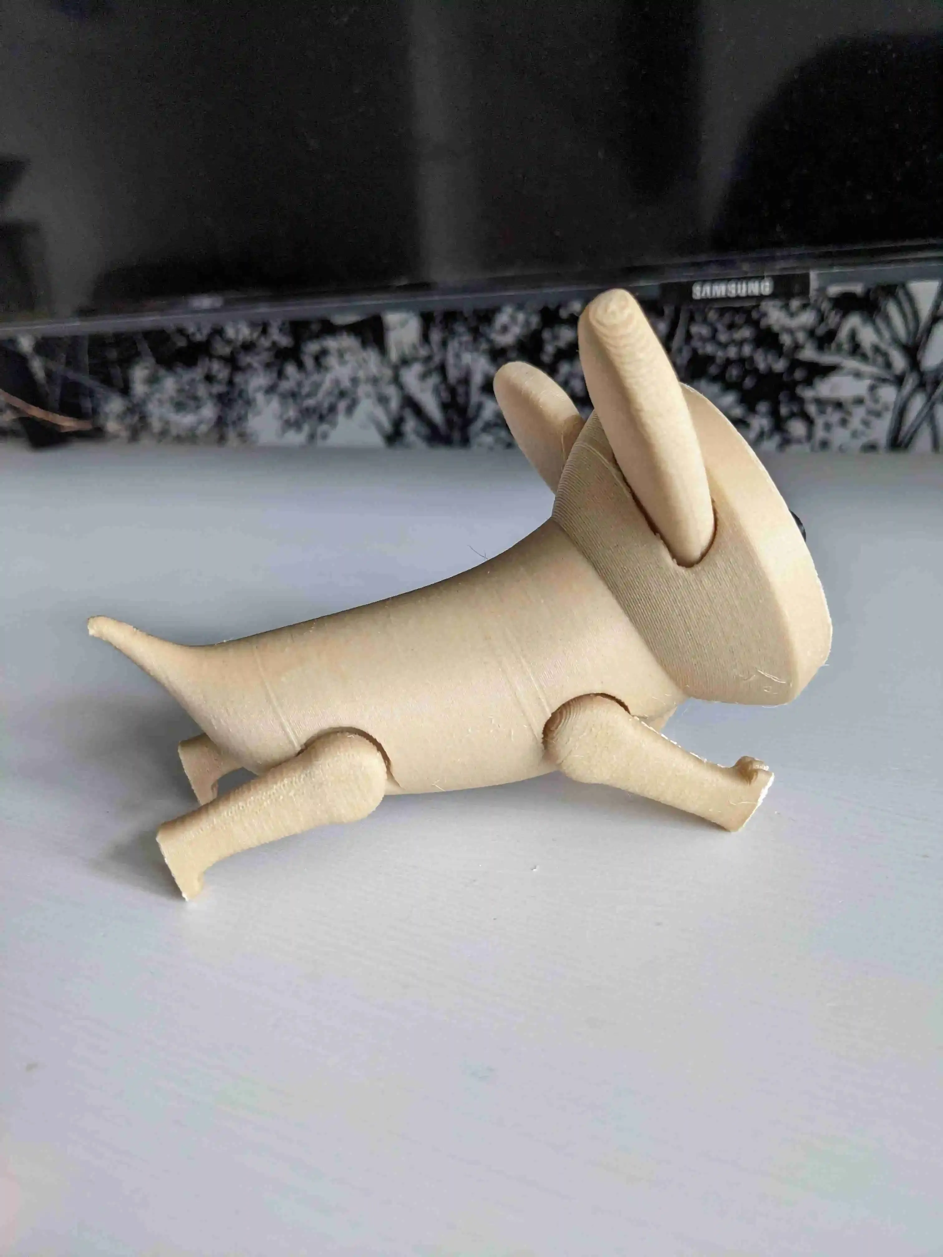 STL file Richard the Chihuahua - articulated toy dog 🐕・3D