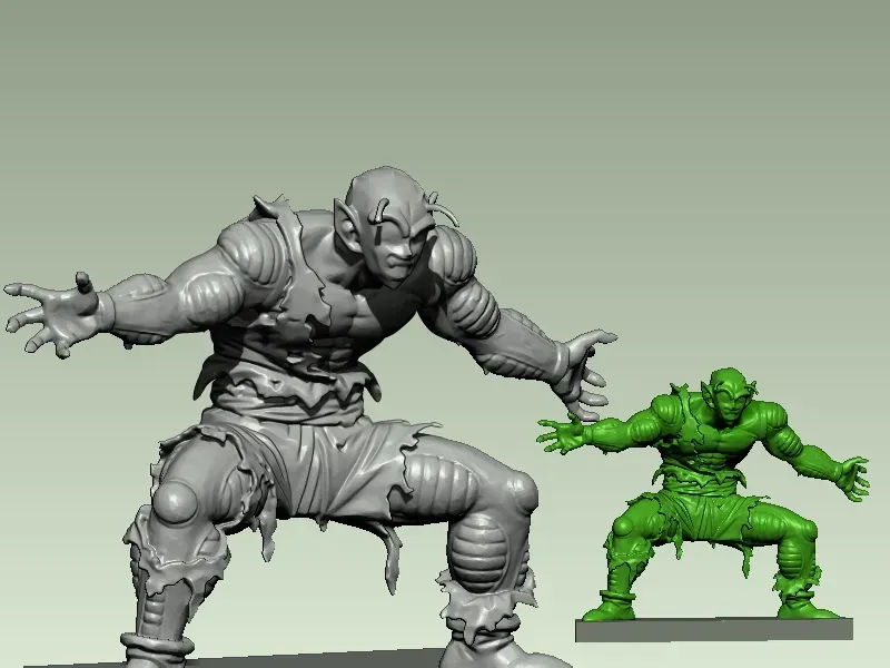 Piccolo Dragon Ball Z model - 3D print - Statue